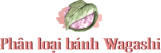 Phân loại bánh Wagashi